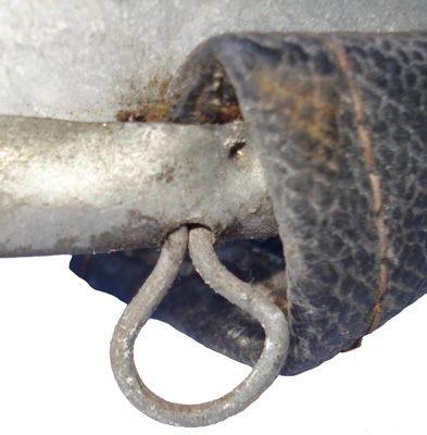 Anneau de fixation, fixation patte de coiffe.