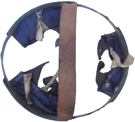 Coiffe - vue de dessus.