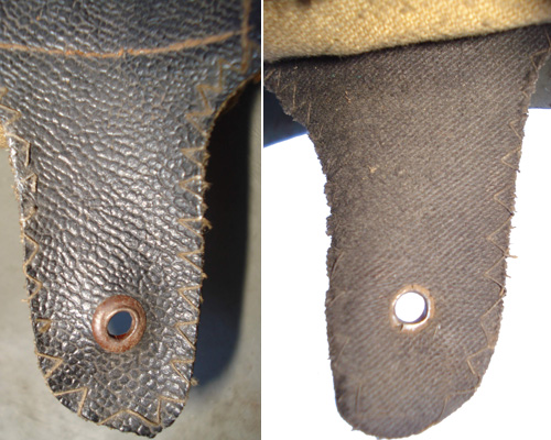 Renfort par couture.