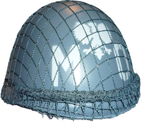 Filet gris/bleu sur modèle police.