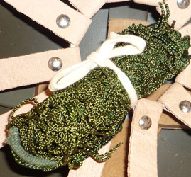 Filet vert, neuf de stock.