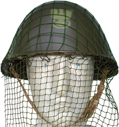 Filet facial déployé.