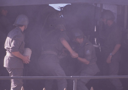 Casque mod&egrave;le 940/63 modifi&eacute;.