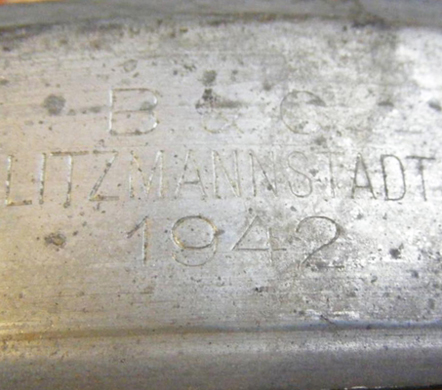 Marquage fabricant du cerclage.