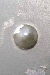 T&ecirc;te de rivet.