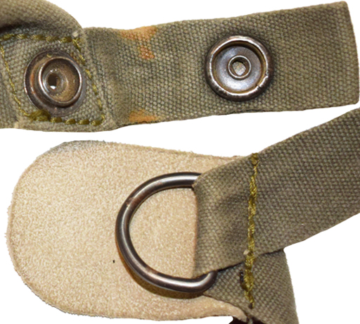 Fermeture par bouton pression. Fermeture par bouton pression.