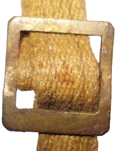 Boucle de réglage coulissante.