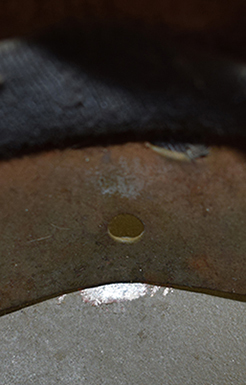 Orifice avant non utilisé.