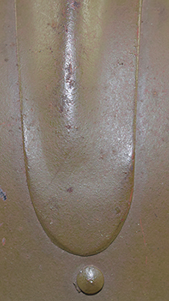 Extrémité arrière.