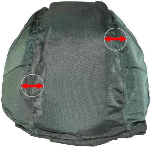 Vue arrière. Vue arrière.