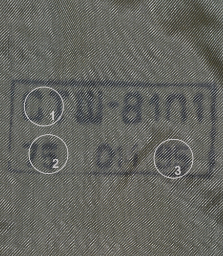 Marquage, fabrication 1995.