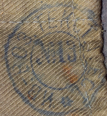 Cachet de l'usine textile Ivanovo-Voznesensk.