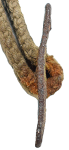 Boucle coulissante fine.