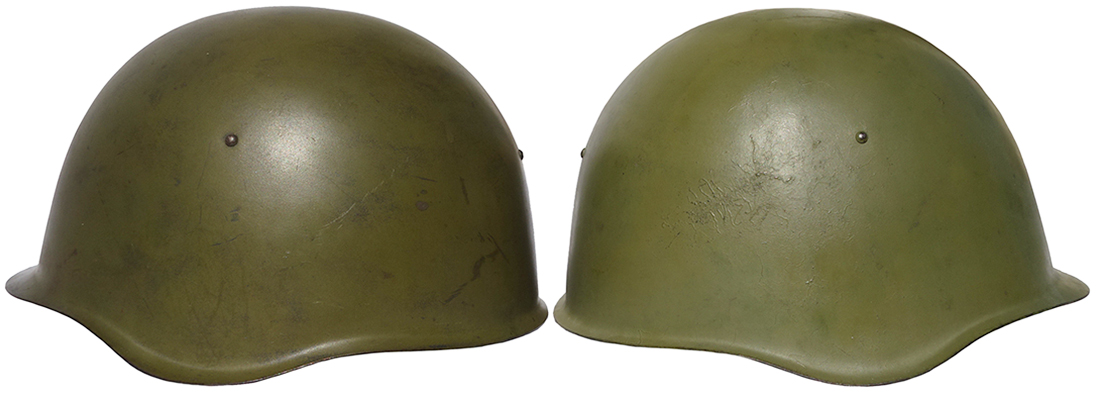 Comparatif des bombes (taille 2) de fabrication Lysva (gauche) et Octobre Rouge (droite). Comparatif des bombes (taille 2) de fabrication Lysva (gauche) et Octobre Rouge (droite).