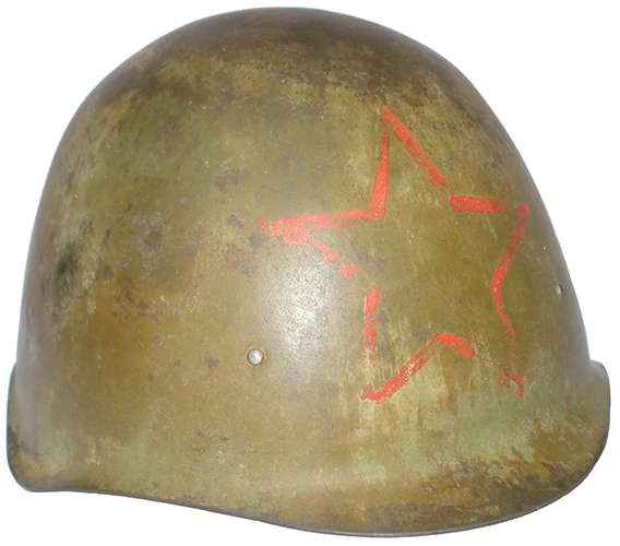 Contour d'étoile peint à l'avant. Contour d'étoile peint à l'avant.