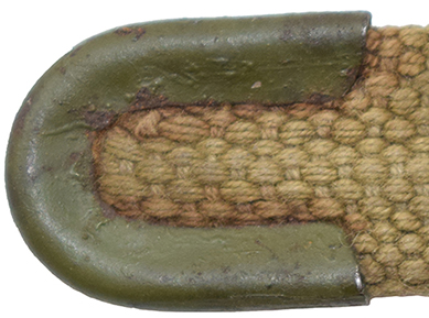 Renfort d'extrémité peint. Renfort d'extrémité peint.