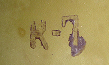 Tampon de contrôle - K. Tampon de contrôle - K.