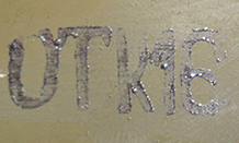 Tampon de contrôle - OTK. Tampon de contrôle - OTK.