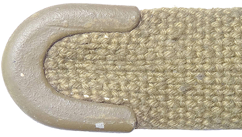 Extrémité renforcée par embout métallique. Extrémité renforcée par embout métallique.