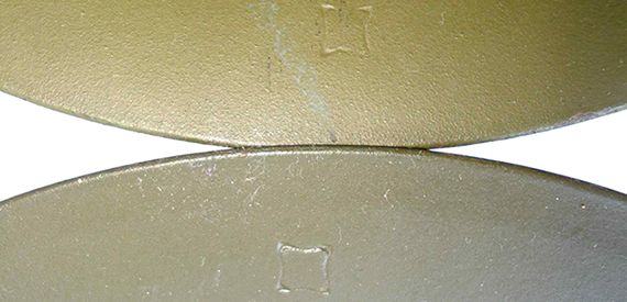 Etoile &agrave; quatre branches &agrave; partir de 1967.