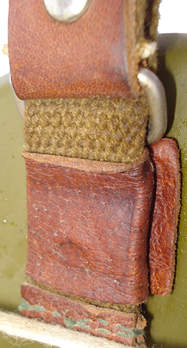 Montage en toile, boucle ronde.