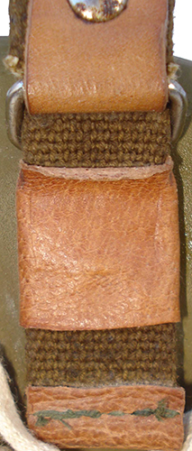 Montage en toile, boucle ronde.