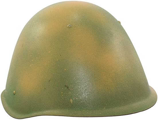 Exemplaire camoufl&eacute; par spray de peinture.