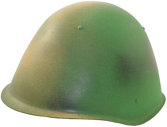 Exemplaire camoufl&eacute; par spray de peinture.