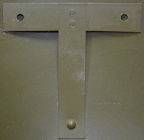 Support &eacute;l&eacute;ment de coiffe en T.