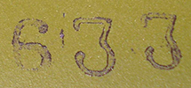 Numéro d'atelier. Numéro d'atelier.