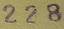 Numéro d'atelier. Numéro d'atelier.