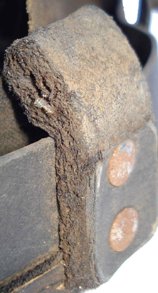 Vue de biais. Vue de biais.