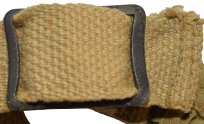 Détails passage partie longue. Doublure mentonnière.