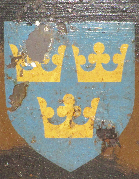 Insigne peint entre 1940 et 1941. Insigne peint entre 1940 et 1941.