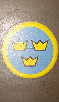 Exemplaire utilis&eacute; dans l'arm&eacute;e de l'air su&eacute;doise.