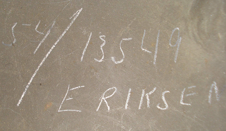 Exemplaire utilis&eacute; par les troupes de police norv&eacute;gienne en Su&egrave;de.