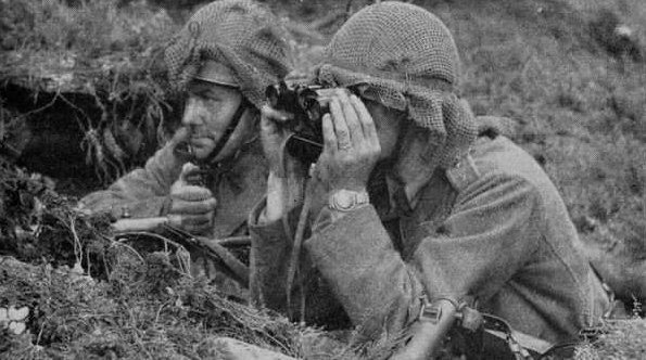 Filet de camouflage.