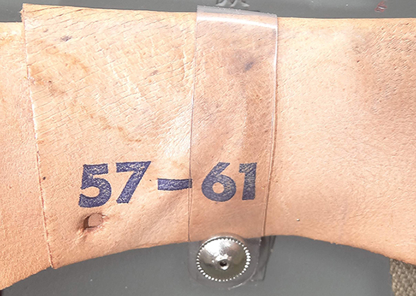 Dispositif de maintien de la jointure du tour de t&ecirc;te.