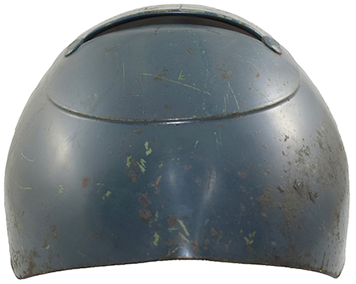 Protection faciale montée, vue avant.