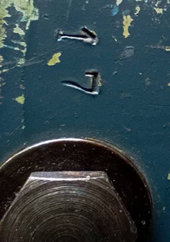 Numéro d'un modèle précoce.