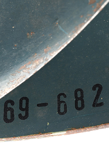 Numérotation d'un modèle tardif.