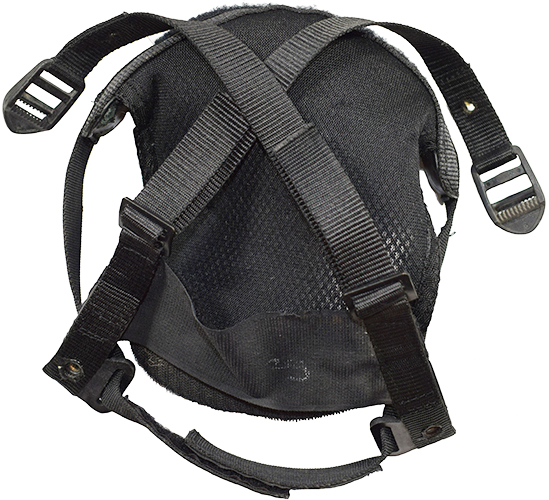 Bandes croisées pour former la suspension.