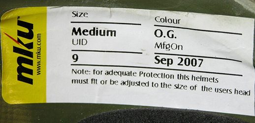 Etiquette modèle vert.