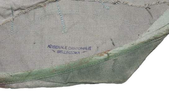 Couvre-shako modifié - tampon.