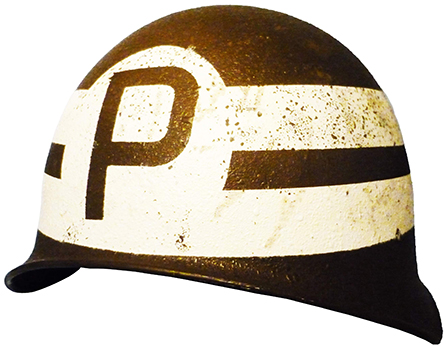 Casque Mle 71 de la PolRoute. Casque Mle 71 de la PolRoute.