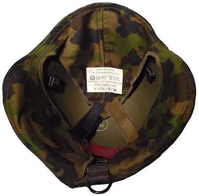 Vue de dessous sans la coiffe.