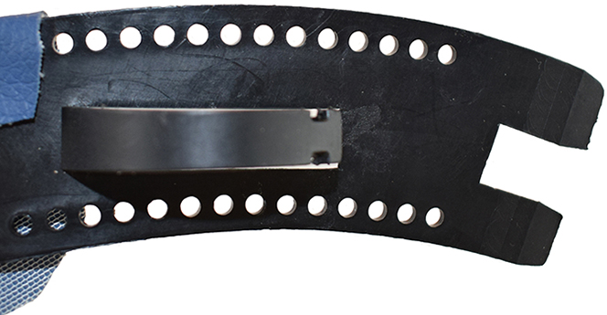 Extrémités et système de réglage du bandeau. Extrémités et système de réglage du bandeau.