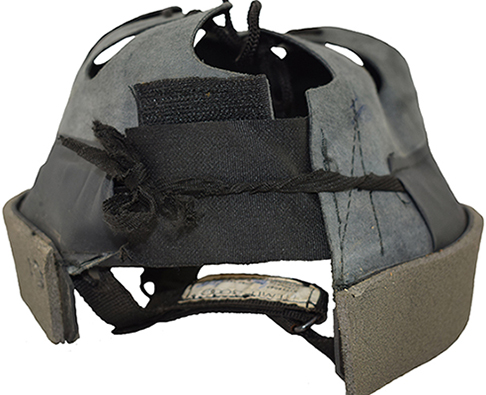 Jonction par velcro.
