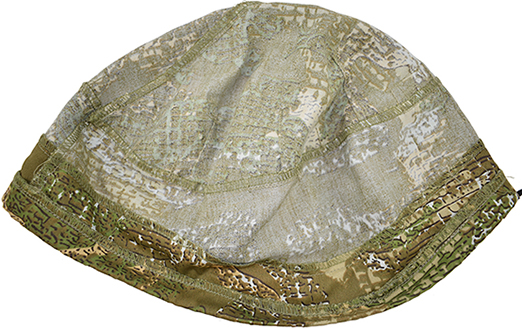 Vue à plat, envers/revers. Vue à plat, envers/revers.