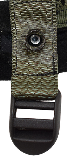 Boucle de maintien permettant le réglage. Boucle de maintien permettant le réglage.
